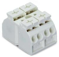 WAGO 862-632 Apparaataansluitklem Veerklem Wit 500 stuk(s) - thumbnail