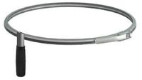 Afvalzakhouder-ring voor kantonnier, diameter 40 cm, verzinkt - thumbnail