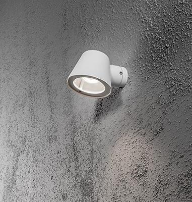 KonstSmide MuurlampTrieste 11cm mat wit - 7523-250