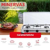 gasfornuis Melchioni MINERVA3 - thumbnail