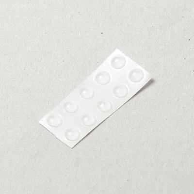 Deurbuffer DB005 transp.D=6,4/H=1,5mm