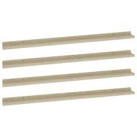 VidaXL Wandschappen 4 st 115x9x3 cm sonoma eikenkleurig - thumbnail