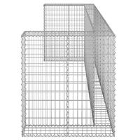 Schanskorf voor containers 325x100x110 cm gegalvaniseerd staal - thumbnail