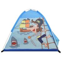 VidaXL Kinderspeeltent met 250 ballen 120x120x90 cm blauw - thumbnail