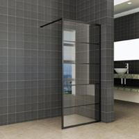 Wiesbaden Horizon Inloopdouche 90x200 cm - Nano Coating Raster Design - thumbnail