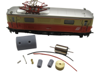 micromotor HSR005C motor ombouwset voor Roco Rh 1099 - thumbnail