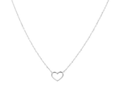 TFT Collier Witgoud Hart 0,8 mm 40 - 42 - 44 cm TFT Collier Witgoud Hart 0,8 mm 40 - 42 - 44 cm