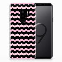 Samsung Galaxy S9 Plus | TPU bumper | Waves Roze - thumbnail