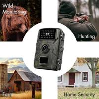 LogiLink WC0065 Wildcamera Black LEDs, Geluidsopnames Camouflage groen, Camouflage bruin - thumbnail