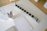 Brennenstuhl 1153340318 Overspanningsveilige stekkerdoos Zilver Randaarde stekker 1 stuk(s) - thumbnail