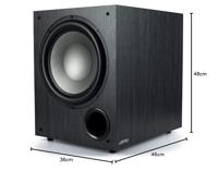 Jamo: C912 Subwoofer - Zwart - thumbnail