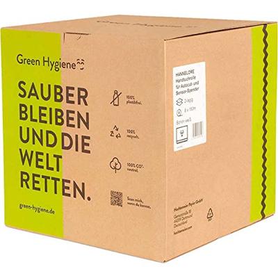 All Care HANNELORE - Handdoekrol 100% gerecycled 2laags All Care HANNELORE - Handdoekrol 100% gerecycled 2laags