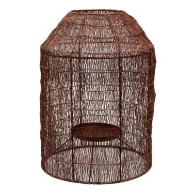 PTMD windlicht maddin l koperkleurig 38 cm | 2 stuks