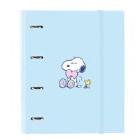 Ringmap Snoopy Love Blauw 27 x 32 x 3.5 cm - thumbnail
