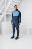 Reprimo Vortex Windbreaker Trainingspak Heren Lichtblauw/Donkerblauw - Maat M - Kleur: DonkerblauwLichtblauw | Soccerfanshop - thumbnail