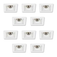 Set Axl inbouwspots 10 stuks wit - thumbnail