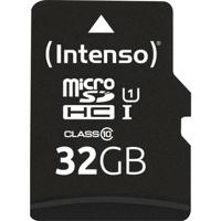 Intenso 32GB microSDHC Performance microSD-kaart 32 GB Class 10 UHS-I Waterdicht - thumbnail