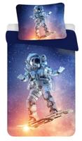 Astronaut Dekbedovertrek eenpersoons - 140 x 200 cm - polyester - thumbnail