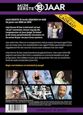 Boek mijn eerste 18 jaar 1958 Boek mijn eerste 18 jaar 1958