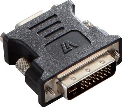 Adapter DVI-I naar VGA V7 V7E2DVIIMVGAFADPTR2N Zwart