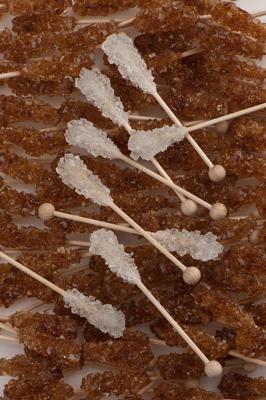 Kandijstokjes wit doos