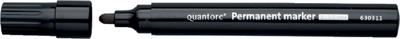 Quantore permanent marker 1-1,5mm rond zwart
