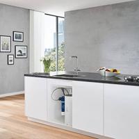 Grohe Red 3-in-1 kokend water kraan met U-uitloop en combi boiler chroom - thumbnail