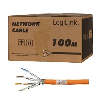 LogiLink CPV0060 Netwerkkabel CAT 7 S/FTP Oranje 100 m