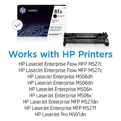 Originele Toner HP 87A Zwart - thumbnail