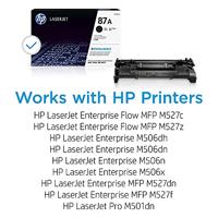 HP toner 87A, 9 000 pagina&apos;s, OEM CF287A, zwart - thumbnail
