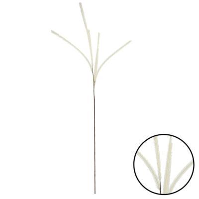 Countryfield kunsttak met 6 pluimen crème 112 cm | 24 stuks