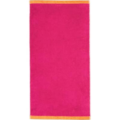 Cawö Cawo Lifestyle Splash Doubleface 7071 Washandje 16x22 pink/mandarine