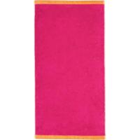 Cawö Cawo Lifestyle Splash Doubleface 7071 Handdoek 50x100 pink/mandarine - thumbnail
