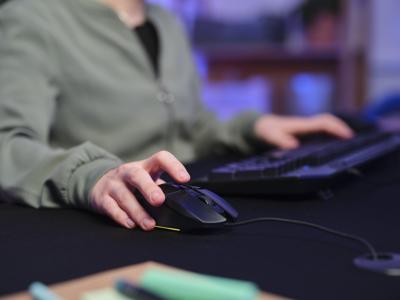 Trust GXT 109 Felox muis Gamen Rechtshandig USB Type-A Optisch 6400 DPI