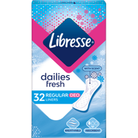 Libresse Dailies V-Protection Regular Deo Fresh Inlegkruisjes - thumbnail