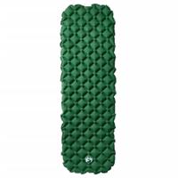 VidaXL Kampeermatras opblaasbaar 190x58x6 cm 1- persoons groen - thumbnail