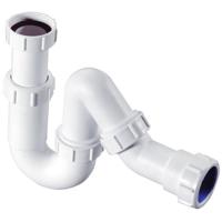 McAlpine Universeel Sifon 5/4" x 32 mm - Wit PP Materiaal - thumbnail