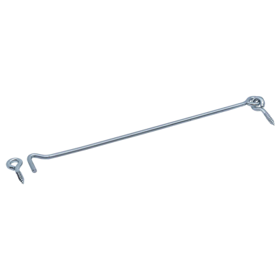 Waelbers Windhaak L=500mm, blauw verzinkt (GV) + los oog - 5 Stuk(s) - 409131.02