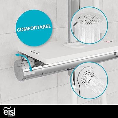 EISL hoofddoucheset met thermostaatkraan grande vita chroomwit
