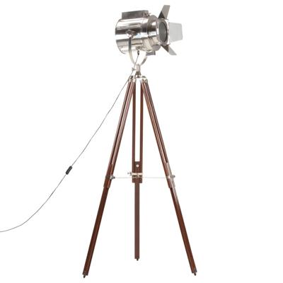 Vloerlamp driepoot 180 cm massief mangohout