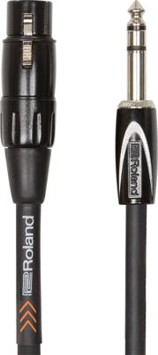 Roland RCC-3-TRXF Black Series XLR female-TRS jack male 1m