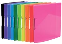 Exacompta Iderama ringmap, voor ft A4, Uit PP met softcover, 2 ringen van 15 mm, geassorteerde kleuren - thumbnail