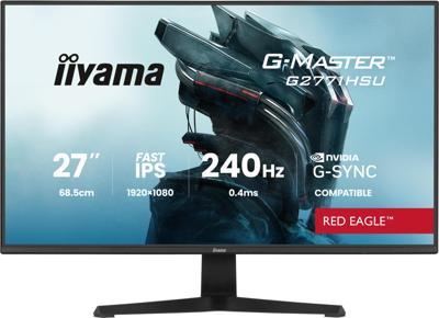 Iiyama G-MASTER Gaming monitor Energielabel E (A - G) 68.6 cm (27 inch) 1920 x 1080 Pixel 16:9 Iiyama G-MASTER Gaming monitor Energielabel E (A - G) 68.6 cm (27 inch) 1920 x 1080 Pixel 16:9