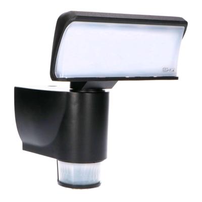 LED Buitenlamp met bewegingssensor - Licht volgt beweging - Kantelbaar - IP44 - Zwart