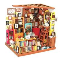 Robotime Rolife DIY huisje Sams studiekamer - thumbnail