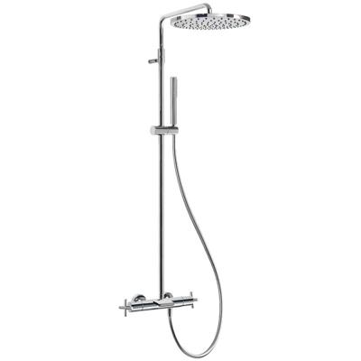 TRES Bimax regendouche set opbouw met 30cm hoofddouche incl. baduitloop 06331201 TRES Bimax regendouche set opbouw met 30cm hoofddouche incl. baduitloop 06331201