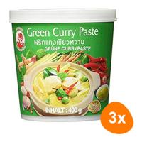 Cock Brand - Groene Currypasta - 3x 400g - thumbnail