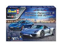 Revell Porsche Panamera & 918 Spyder Gift Set - thumbnail