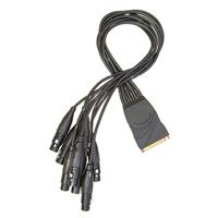 D&apos;Addario PW-XLRFB-01 DB25 Female - XLR Modulaire breakout-kabel - thumbnail