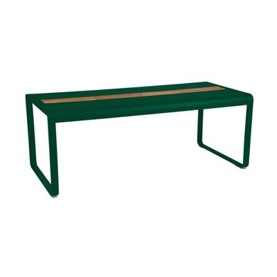 Fermob Bellevie tuintafel met opslagruimte 196x90 cm Cedar Green